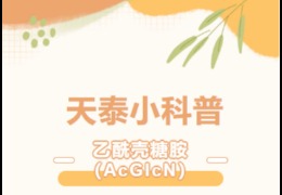 天泰小科普 | 乙酰壳糖胺（AcGlcN）